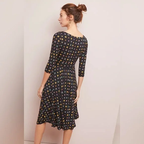 ✨ Anthropologie Archival Dress Sz M - Picture 2 of 5